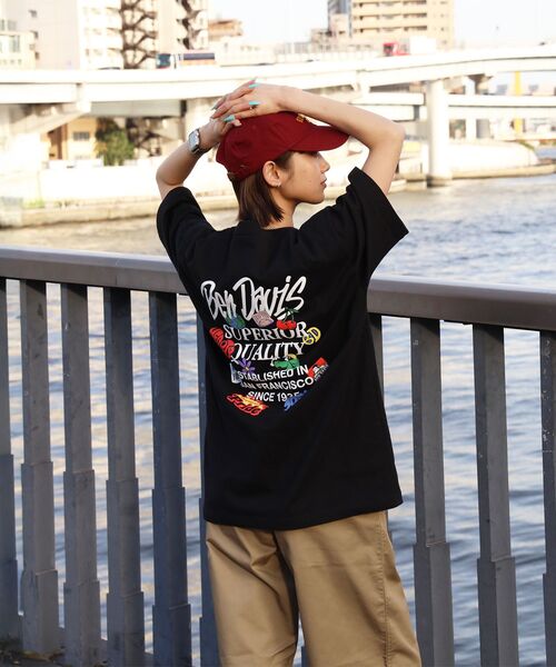 BEN DAVIS(ベンデイビス)の「【BEN DAVIS(ベンデイビス)】GRATEFULTEE / Tシャツ クルーネック ワンポイント シンプル ユニセックス(Tシャツ/カットソー・メンズ・ピンク系その他2/ホワイト/ブルーグレー/ブラック・X-LARGE/LARGE/MEDIUM)」の8枚目の写真