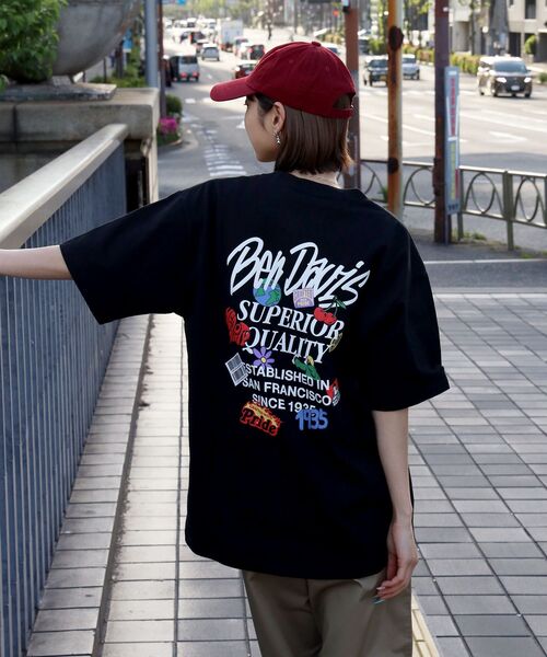 BEN DAVIS(ベンデイビス)の「【BEN DAVIS(ベンデイビス)】GRATEFULTEE / Tシャツ クルーネック ワンポイント シンプル ユニセックス(Tシャツ/カットソー・メンズ・ピンク系その他2/ホワイト/ブルーグレー/ブラック・X-LARGE/LARGE/MEDIUM)」の9枚目の写真