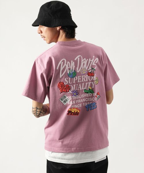 BEN DAVIS(ベンデイビス)の「【BEN DAVIS(ベンデイビス)】GRATEFULTEE / Tシャツ クルーネック ワンポイント シンプル ユニセックス(Tシャツ/カットソー・メンズ・ピンク系その他2/ホワイト/ブルーグレー/ブラック・X-LARGE/LARGE/MEDIUM)」の15枚目の写真