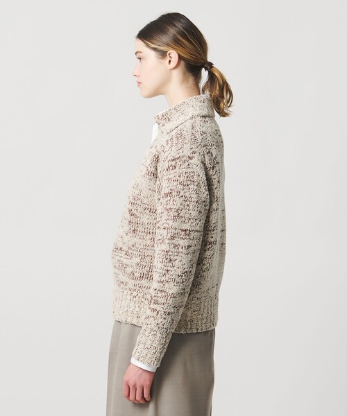 LOEFF(ロエフ)の「<LOEFF>ラッセルヤーン スキッパー ニット UNISEX(ニット/セーター・レディース・ブラウン系/ブラック・1/2/0)」の17枚目の写真