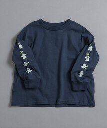 Tシャツ/カットソー（ブルー・ネイビー/青色系・長袖）ファッション