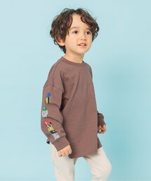 BREEZE（ブリーズ）の「【WEB限定】袖イロイロプリントTシャツ（Tシャツ/カットソー）」