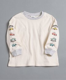 BREEZE（ブリーズ）の「【WEB限定】袖イロイロプリントTシャツ（Tシャツ/カットソー）」