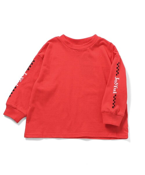 BREEZE(ブリーズ)の「【WEB限定】袖イロイロプリントTシャツ_ジュニア対応(Tシャツ/カットソー・キッズ・サックスブルー/ピンク/グリーン/ブラウン/レッド/イエロー/ネイビー/ラベンダー/キナリ/ベージュ/ブラック/グレー・150/140/130/120/110/100/90)」の20枚目の写真