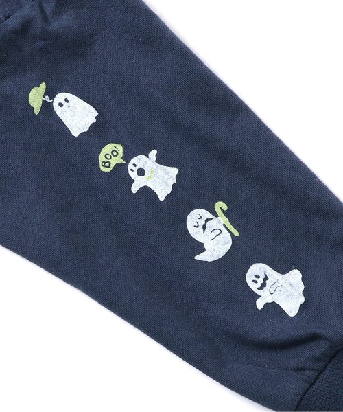 BREEZE(ブリーズ)の「【WEB限定】袖イロイロプリント長袖Tシャツ(Tシャツ/カットソー・キッズ・サックスブルー/ピンク/グリーン/ブラウン/レッド/イエロー/ネイビー/ラベンダー/キナリ/ベージュ/ブラック/グレー・150/140/130/120/110/100/90)」の16枚目の写真
