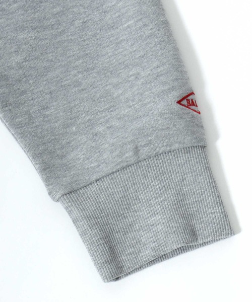 BALL(ボール)の「2026SS BALL/ボール 裏毛 ワンポイントロゴワッペン刺繍 スウェットトレーナー レディース メンズ(スウェット・メンズ・アッシュグレー/グレー/ブラック/チャコール/モカ/ネイビー・M/L/LL)」の17枚目の写真