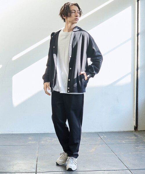 coen（コーエン）の「クリーンプラススウェットパンツ【防汚（食品汚れ）、UVカット】（スウェットパンツ・メンズ・ブラック/ライトグレー/ブラウン/ネイビー・S/M/L/XL）」の22枚目の写真