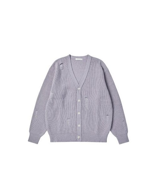 Damage Cardigan (Лавандер) — кардиган с эффектом потертости