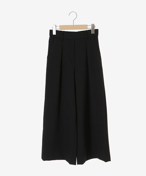 le.coeur blanc(ルクールブラン)の「ウールライクフロントタックワイドクロップドパンツ2(その他パンツ・レディース・ブラック/ブラウン/グレイッシュベージュ・38/36)」の18枚目の写真