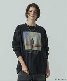 SLICK | 【SLICK/スリック】SLICK / STAR WARS Printed T-shirt 01/スターウォーズ パウダー加工プリントTシャツ /オーバーサイズ シルエット/ ビンテージ(Tシャツ/カットソー)