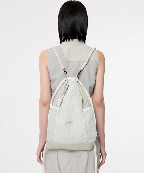 FLAREUP（フレアアップ）の「Wave Handmade Gym Sack - Cream (FL-724)（バックパック/リュック・レディース・クリーム・FREE）」の3枚目の写真