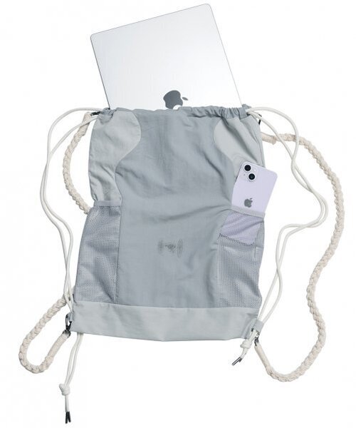 FLAREUP（フレアアップ）の「Wave Handmade Gym Sack - Cream (FL-724)（バックパック/リュック・レディース・クリーム・FREE）」の9枚目の写真