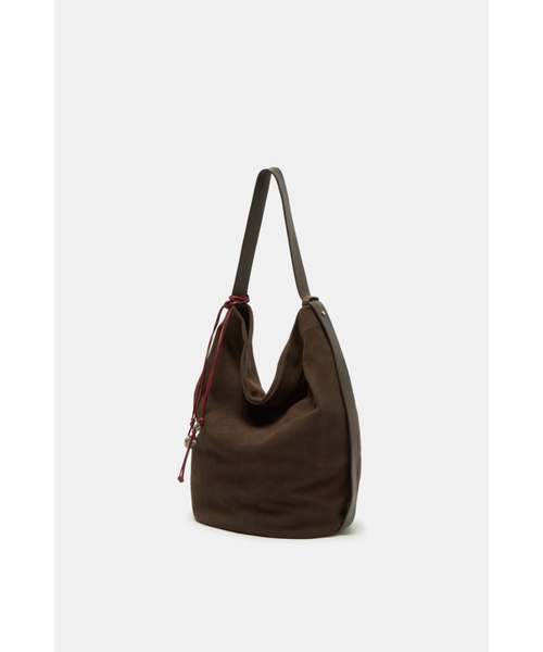 COURONNEの「Haru Shoulder 24 Suede_RDBSX26111BRD（ショルダーバッグ・レディース・モカ・FREE）」の3枚目の写真