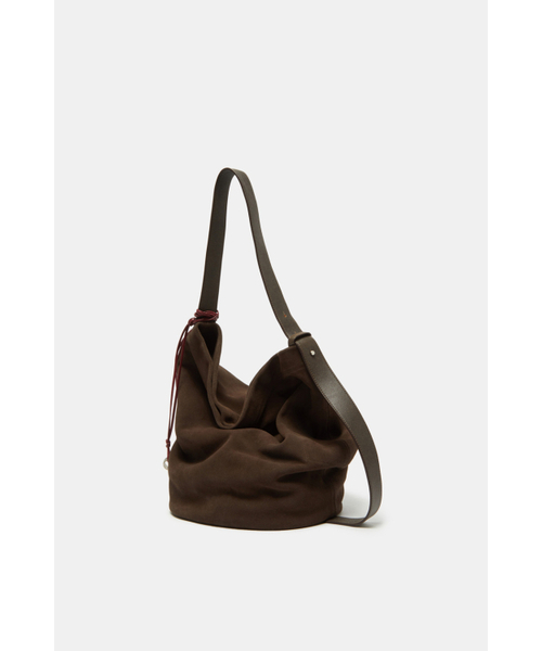 COURONNEの「Haru Shoulder 24 Suede_RDBSX26111BRD（ショルダーバッグ・レディース・モカ・FREE）」の7枚目の写真