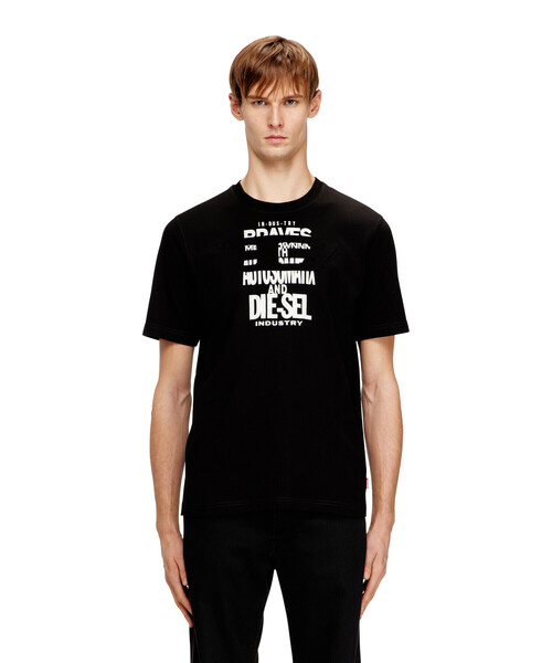 メンズ レギュラーフィットTシャツ T-ADJUST-V9（Tシャツ/カットソー
