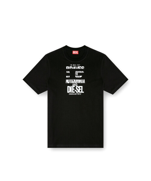 DIESEL(ディーゼル)の「メンズ Tシャツ T-ADJUST-V9(Tシャツ/カットソー・メンズ・ホワイト/ブラック・X-SMALL/SMALL/XXX-LARGE/LARGE/XX-LARGE/X-LARGE/MEDIUM)」の12枚目の写真