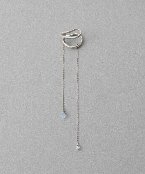 ete（エテ）の「[アシンメトリー] ナチュラルストーン イヤーカフ（イヤーカフ・レディース・A/C/B・FREE）」の2枚目の写真