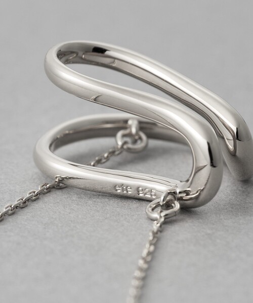 ete（エテ）の「[アシンメトリー] ナチュラルストーン イヤーカフ（イヤーカフ・レディース・A/C/B・FREE）」の5枚目の写真