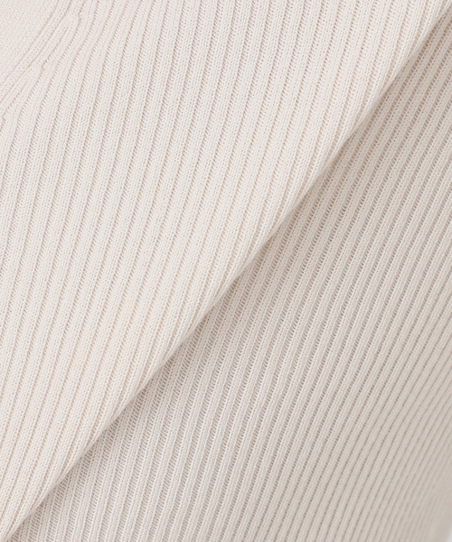 IENA(イエナ)の「《新色/追加》ECO SPLASH リブVネックカーディガン(カーディガン/ボレロ・レディース・ブラウン/アイボリー・FREE)」の19枚目の写真