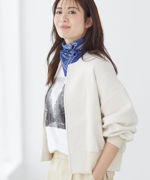 Reflect(リフレクト)の「ダブルジップライトブルゾン(ブルゾン・レディース・ナチュラル/ブラック・09/11)」の4枚目の写真