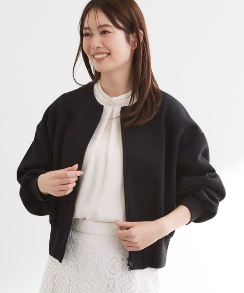 Reflect(リフレクト)の「ダブルジップライトブルゾン(ブルゾン・レディース・ナチュラル/ブラック・09/11)」の7枚目の写真