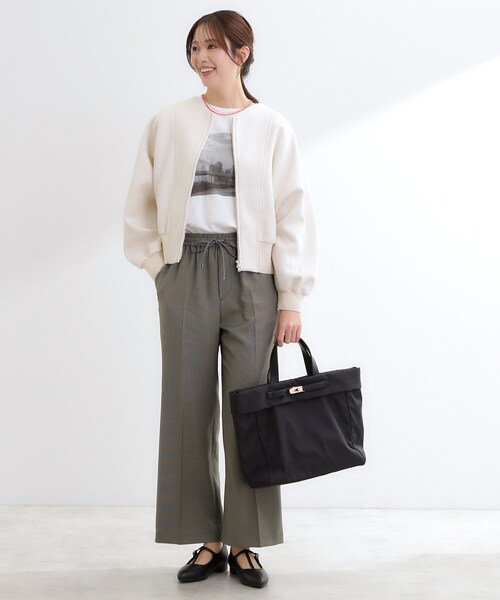 Reflect(リフレクト)の「ダブルジップライトブルゾン(ブルゾン・レディース・ナチュラル/ブラック・09/11)」の12枚目の写真