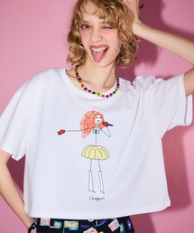 Cepica | 【BLACK SCORE】STICK CHAPPELL CROPPED T(Tシャツ/カットソー)