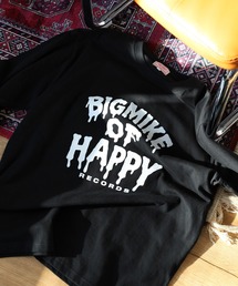 BIG MIKE プリント長袖Tシャツ ロンT L/S
