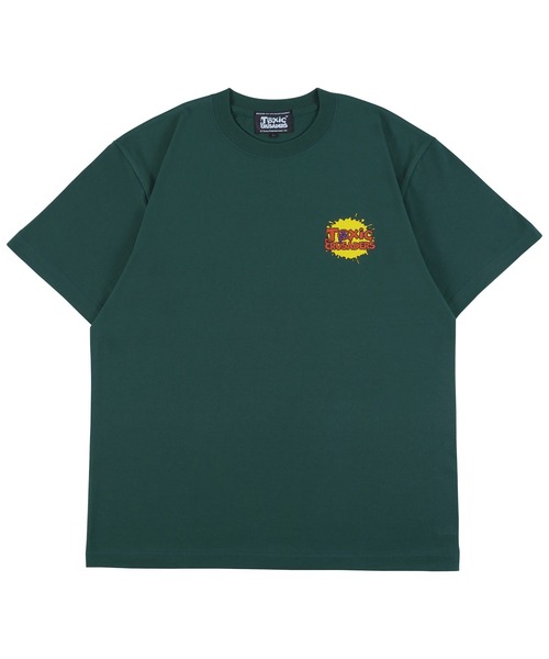 MEDICOM TOY（メディコムトイ）の「MLE × The Toxic Crusaders "SPLASH LOGO" TEE（Tシャツ/カットソー・メンズ・ホワイト/ブラック/グリーン・SMALL/MEDIUM/LARGE/X-LARGE）」の3枚目の写真