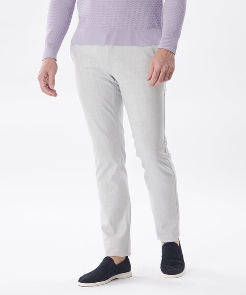 EPOCA UOMO(エポカウォモ)の「2wayストレッチライトパンツ(その他パンツ・メンズ・ブラック/ネイビー/ライトグレー・46/48)」の1枚目の写真