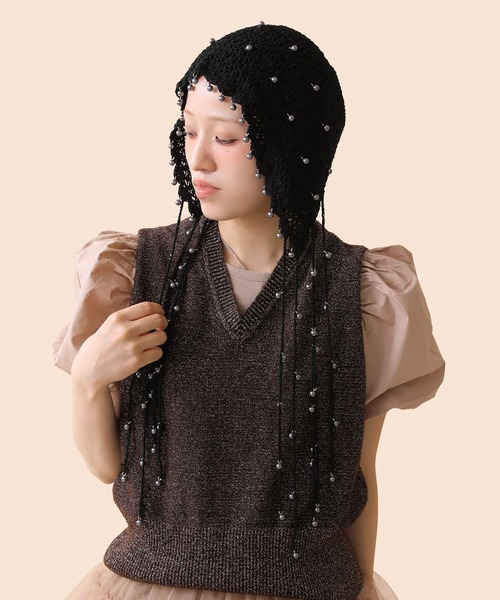 Casselini(キャセリーニ)の「Casselini(キャセリーニ)パールヘッドドレス(その他ヘアアクセサリー・レディース・ブラウン/アイボリー/ブラック・FREE)」の12枚目の写真