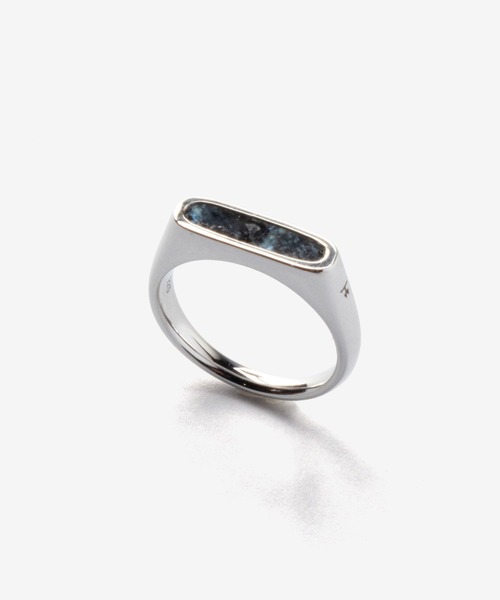 TOM WOOD(トムウッド)の「TOM WOOD MARIO RING LARVIKITE トムウッド マリオ リング ラルビカイト(リング・レディース・シルバー・60/58/48)」の4枚目の写真