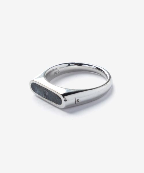 TOM WOOD(トムウッド)の「TOM WOOD MARIO RING LARVIKITE トムウッド マリオ リング ラルビカイト(リング・レディース・シルバー・60/58/48)」の5枚目の写真