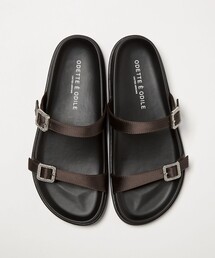 【WEB限定】ビジューバックル サンダル10■