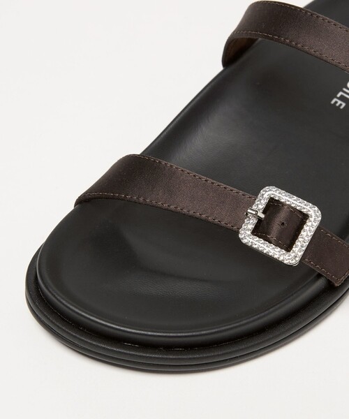 ODETTE E ODILE(オデットエオディール)の「【WEB限定】ビジューバックル サンダル10■(サンダル・レディース・ブラック/ダークブラウン・37/36/35)」の19枚目の写真