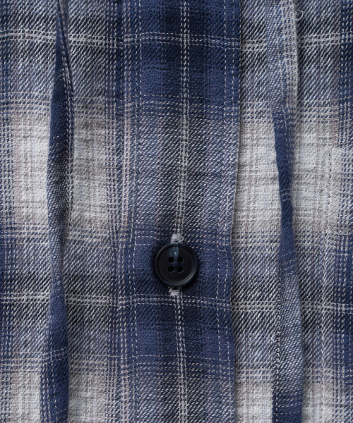 IDWS(アイドンワナセル)の「Hooded Checkered Shirt Blue(シャツ/ブラウス・レディース・その他・0/2/1)」の11枚目の写真