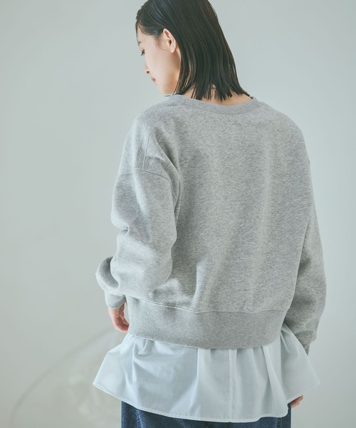 LAKOLE（ラコレ）の「Wフェイススナップカーディガン / 638297（カーディガン/ボレロ・レディース・ピンク/ブラック/杢グレー・FREE）」の11枚目の写真