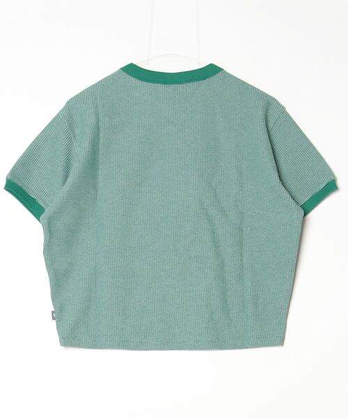 NEW BALANCE(ニューバランス)の「ニューバランス New Balance ドビーショートスリーブプルオーバー_(Tシャツ/カットソー・レディース・ダークグリーン/アイボリー/ネイビー・XL/M/S/L)」の7枚目の写真