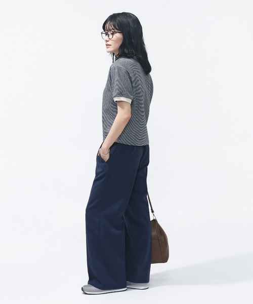 NEW BALANCE(ニューバランス)の「ニューバランス New Balance ドビーショートスリーブプルオーバー_(Tシャツ/カットソー・レディース・ダークグリーン/アイボリー/ネイビー・XL/M/S/L)」の11枚目の写真