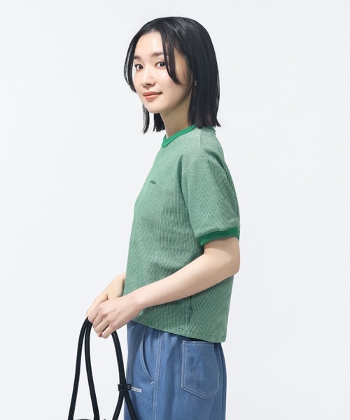 NEW BALANCE(ニューバランス)の「ニューバランス New Balance ドビーショートスリーブプルオーバー_(Tシャツ/カットソー・レディース・ダークグリーン/アイボリー/ネイビー・XL/M/S/L)」の22枚目の写真