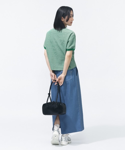 NEW BALANCE(ニューバランス)の「ニューバランス New Balance ドビーショートスリーブプルオーバー_(Tシャツ/カットソー・レディース・ダークグリーン/アイボリー/ネイビー・XL/M/S/L)」の18枚目の写真