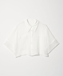 EMMEL REFINES｜エメルリファインズのシャツ/ブラウス（ホワイト/白色