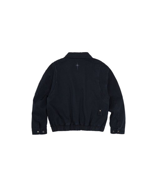 MEA（メア）の「VINTAGE WASHED STUD BOMBER [DARK NAVY]（ブルゾン・メンズ・その他・2/3）」の2枚目の写真