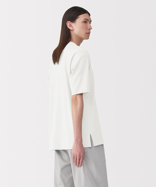 MUJI Labo（ムジラボ）の「男女兼用 スムースジャージー半袖プルオーバー（Tシャツ/カットソー・メンズ・オフホワイト/ブラック/サンドベージュ・XS/S/M/L/XL）」の11枚目の写真