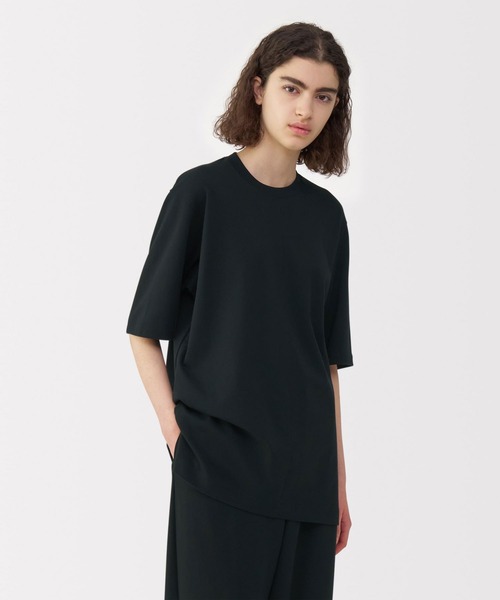 MUJI Labo（ムジラボ）の「男女兼用 スムースジャージー半袖プルオーバー（Tシャツ/カットソー・メンズ・オフホワイト/ブラック/サンドベージュ・XS/S/M/L/XL）」の16枚目の写真