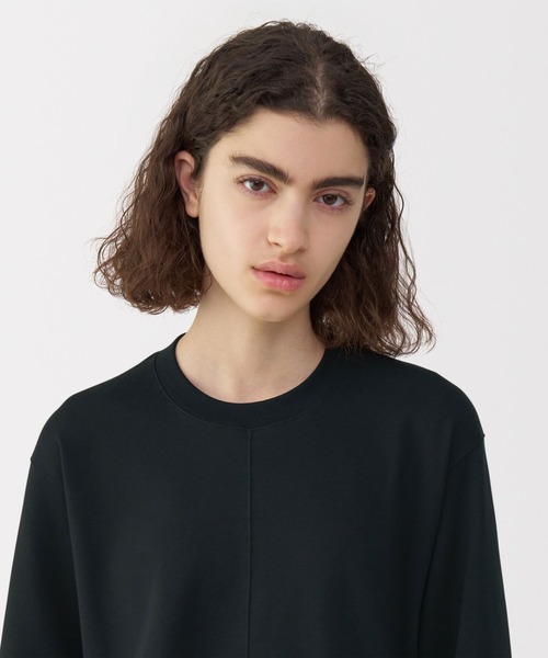 MUJI Labo（ムジラボ）の「男女兼用 スムースジャージー半袖プルオーバー（Tシャツ/カットソー・メンズ・オフホワイト/ブラック/サンドベージュ・XS/S/M/L/XL）」の19枚目の写真