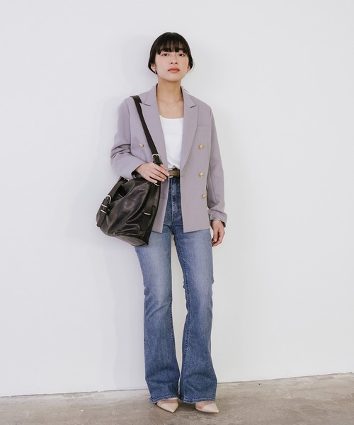 Sirin(シリン)の「【ZOZO限定】ワンハンドルショルダーバッグ(PC収納可能)(ショルダーバッグ・レディース・ブラウン/ダークグレー・FREE)」の5枚目の写真