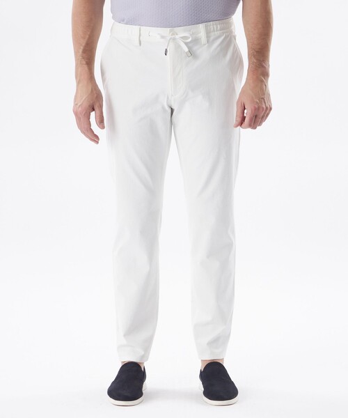 EPOCA UOMO(エポカウォモ)の「ドライピケパンツ(その他パンツ・メンズ・チャコールグレー/ホワイト・46/48)」の5枚目の写真