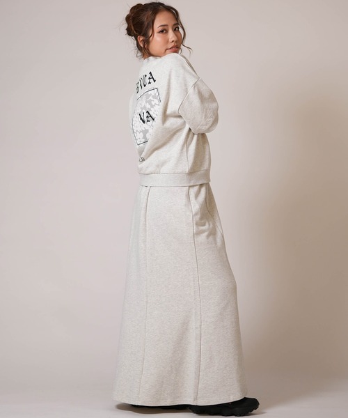 RVCA（ルーカ）の「RVCA/ルーカ レディース スカート マキシ丈 BG043603（スカート・レディース・ブラック/ストーン/オフホワイト・S/M）」の6枚目の写真