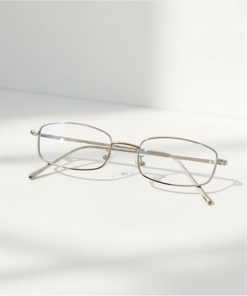 Burner(バーナー)の「【BLUR GLASS(ブラー・グラス)】調光グレー スクエア 伊達 メガネ blu-gls-12-10(メガネ・メンズ・ゴールド系その他/シルバー系その他/ブラック系その他・FREE)」の3枚目の写真